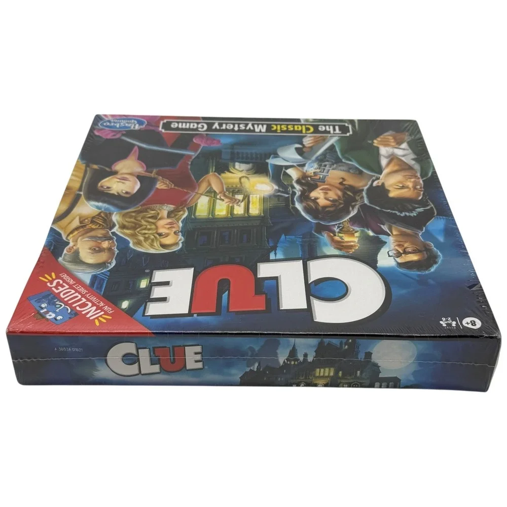 Clue The Classic Mystery Game Board Game Hasbro Gaming New‎ Sealed Fun